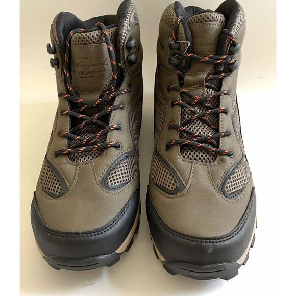 Weatherproof Vintage Brendan Hiking Boots Brown Men's Size 12 NEW - Picture 3 of 11